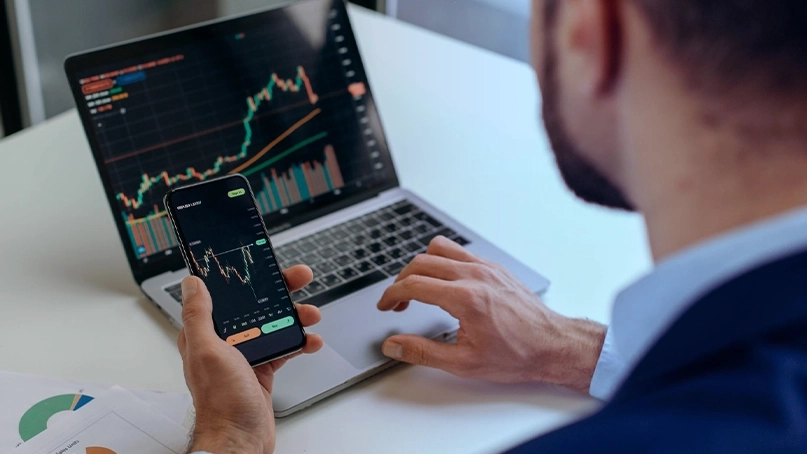 StarkerWertfluss KI-Handelsdashboard